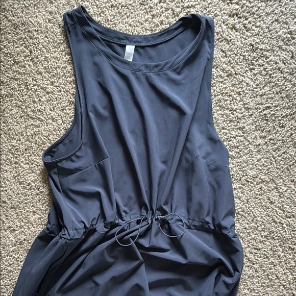 Zella Gray Midi Dress - Picture 1 of 4